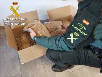 La Guardia Civil interviene en la provincia de Cuenca 38 kilogramos de picadura de tabaco ilegal en un día