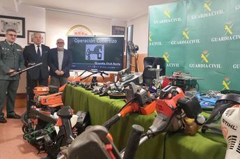 Cinco detenidos por un centenar de robos en provincias como Guadalajara