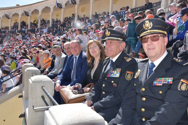 El alcalde de Albacete, Emilio Sáez, ha destacado “el alto grado de preparación de la Policía Nacional'