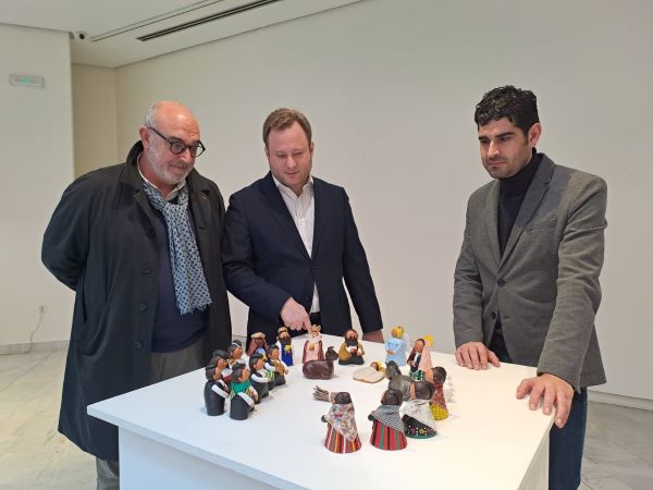 Casañ destaca la “riqueza cultural” de la exposición de Belenes de Juan Ramírez de Lucas inaugurada hoy en Albacete
