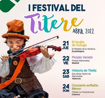 La estación de tren de Albacete celebra desde este jueves la I edición del Festival del Títere con cuatro espectáculos