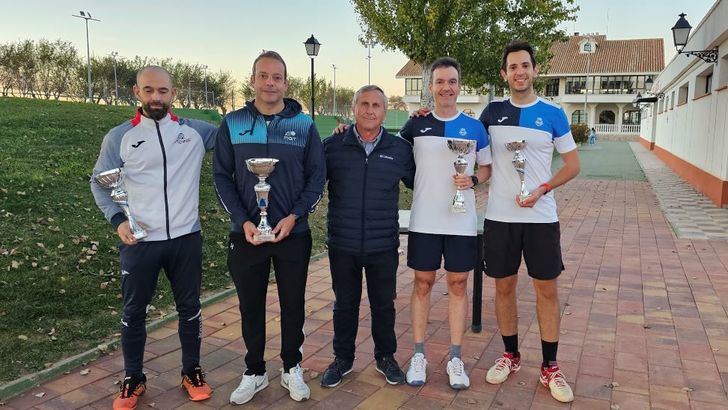 Germán Molina y José Luis García nuevos campeones provinciales de la Copa Federación de veteranos en el Club Tenis Albacete