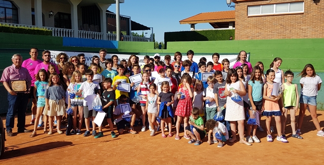 El Club de Tenis Albacete, sede de la clausura de las Escuelas de Tenis y Liga Jóvenes Promesas