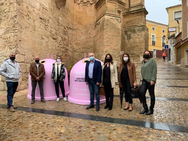 Los ayuntamientos de Chinchilla y Tarazona se unen a la campaña “recicla vidrio por ellas”