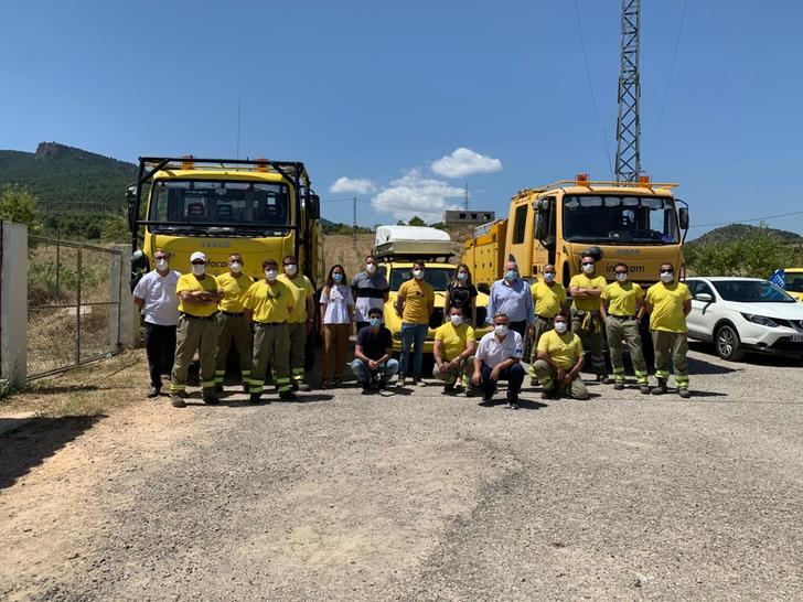  La Junta de Castilla-La Mancha pide precauciones para evitar incendios y reconoce la labor de INFOCAM en Albacete
