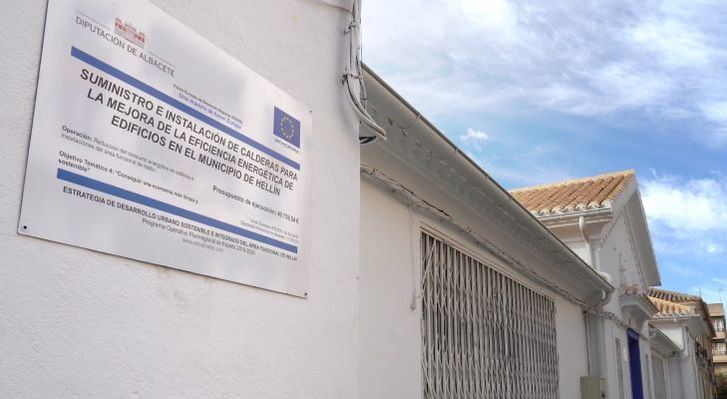 La Diputación renueva mediante la EDUSI las calderas de varios edificios municipales en Pozohondo, Socovos y Hellín