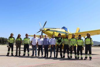 La Junta de C-LM reconoce la labor de los profesionales del Plan INFOCAM y el esfuerzo en la lucha contra incendios en Albacete