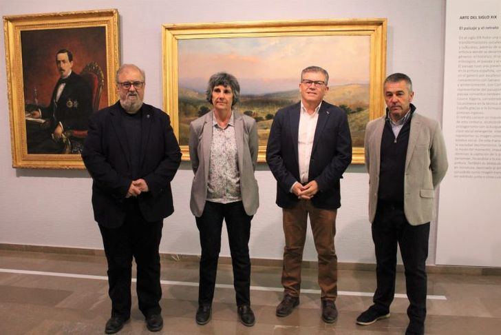 El Museo provincial de Albacete presenta tres nuevas adquisiciones “Paisaje de Madrid”, “Los Arcos” y “Calle Barrera”