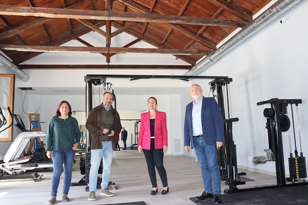 Junta de C-LM yl Ayuntamiento de Pozo Lorente inauguran el gimnasio municipal con fondos FEDER