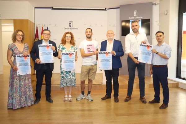 El Gobierno regional y la Diputación de Albacete promocionan la III edición del Festival “Paisaje” de Villamalea, dedicado a la danza 