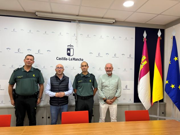 El Gobierno de Castilla-La Mancha y el SEPRONA estrechan sus lazos de colaboración