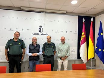 El Gobierno de Castilla-La Mancha y el SEPRONA estrechan sus lazos de colaboración