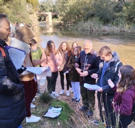 La Delegación de desarrollo sostenible fomenta excursiones a centros escolares para conocer el paisaje