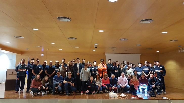 Finaliza el XVII curso básico de voluntarios de Protección Civil y el Gobierno agradece su implicación