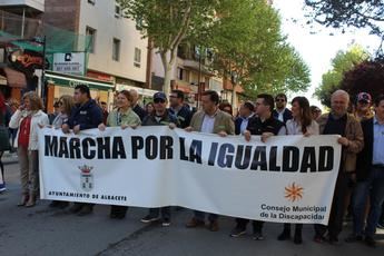 Albacete celebra la XIII edición de la Marcha por la Igualdad de las personas con discapacidad