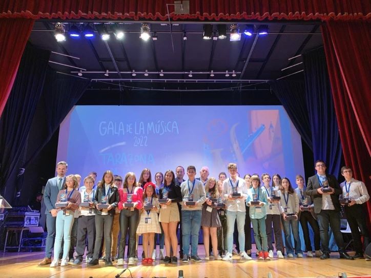La Diputación de Albacete reitera su compromiso con la cultura, la educación y las bandas, en la IX Gala de la Música