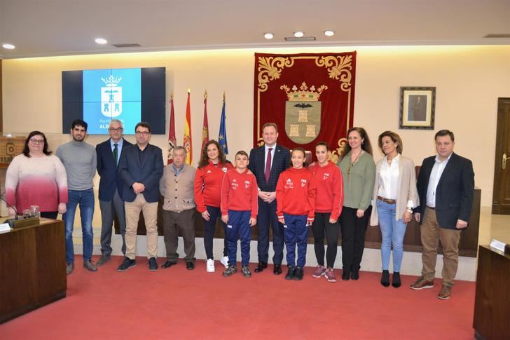 Cuatro gimnastas de Albacete participaron en el Campeonato Mundial de Trampolín