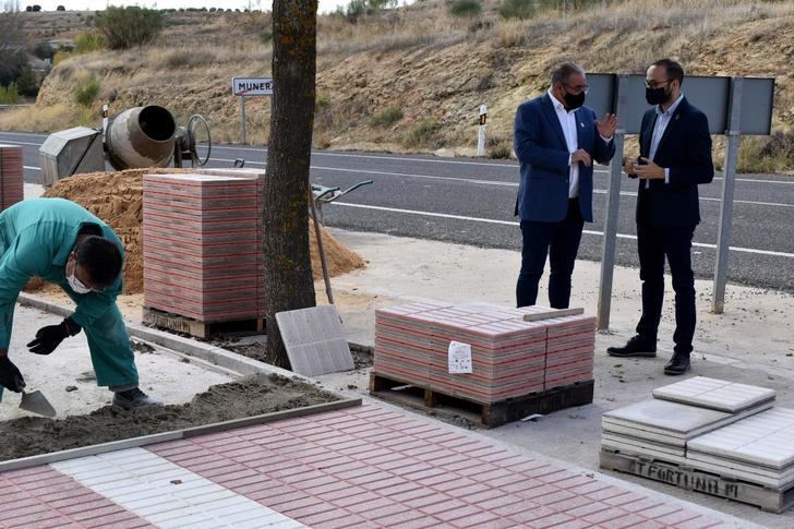 La Diputación realiza obras de mejora en la localidad de Munera (Albacete)