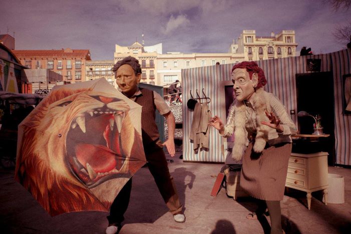 El Verano Cultural nos ofrece hoy un espectáculo de teatro de máscaras en Imaginalia y cine de verano en los barrios de Universidad y Medicina