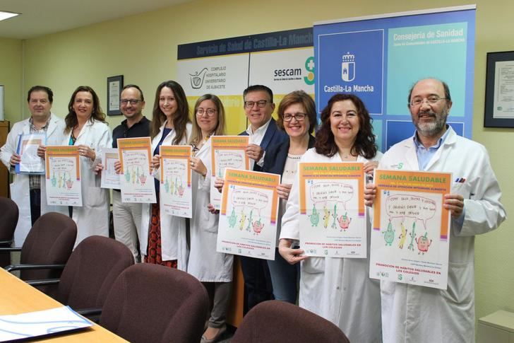 11.000 escolares de Albacete reciben formación sobre educación para la salud en la “III Semana Saludable”