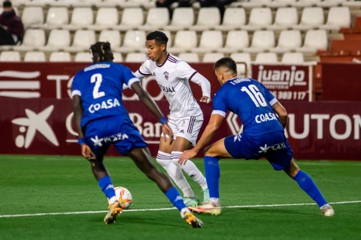 El Albacete Balompié cumplió y ganó en el Carlos Belmonte al San Fernando (1-0)