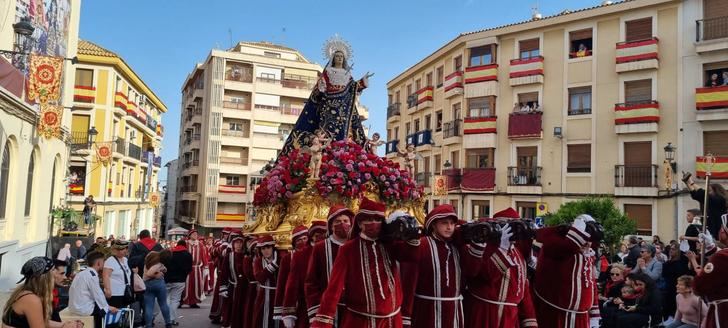 Hellín volvió a vivir otra esplendida jornada de Viernes Santo con su inigualable procesión de El Calvario