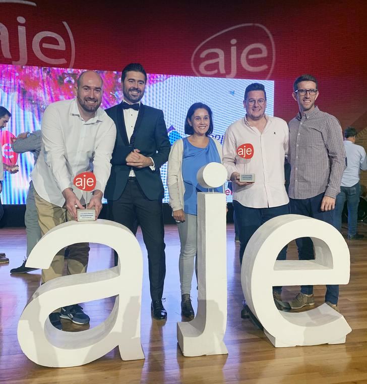 Dos empresas de La Roda reciben los premios de AJE 2019