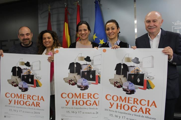 El Ayuntamiento de Albacete presenta la IV edición de la feria de liquidación y stock 'Comercia 2019'