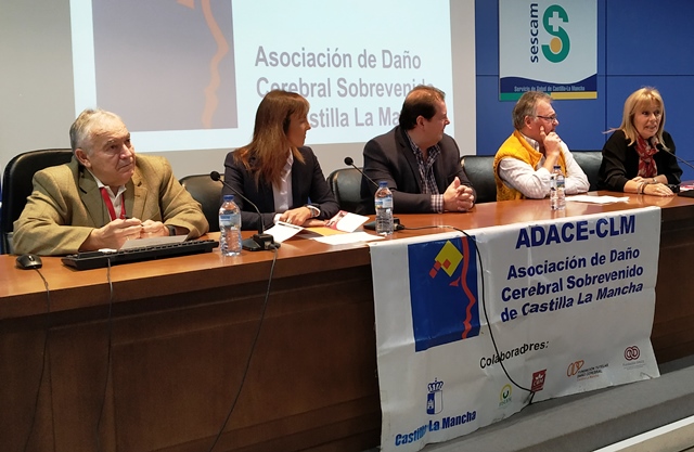 Acto de sensibilización en Albacete de la Asociación de Daño Cerebral Sobrevenido de Castilla-La Mancha, con motivo del Día Mundial de esta enfermedad
