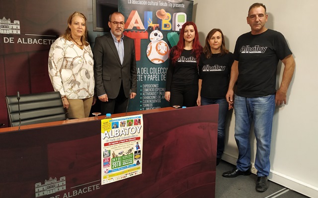 Todo preparado en Albacete para la cuarta Feria del Coleccionismo y Papel “Albatoy 2018”, en la Casa de la Cultura José Saramago