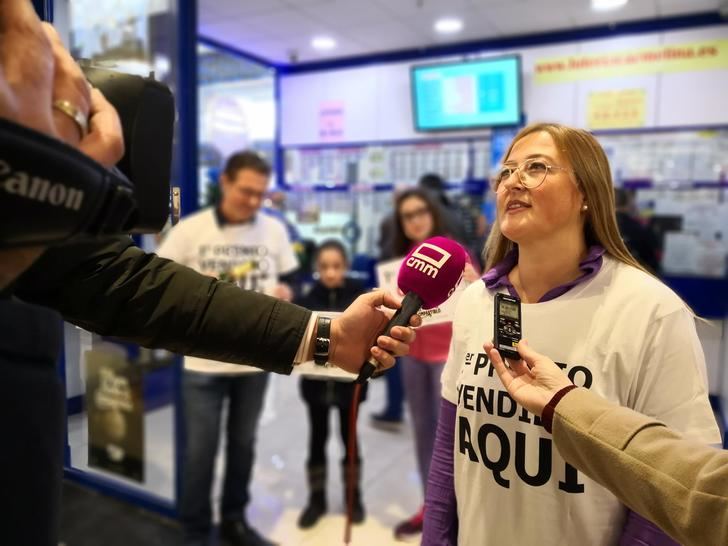 Albacete, Casas Ibáñez, Tobarra y sobre todo Cuenca, dan parte de un repartidísimo gordo de la lotería de Navidad, el 3347