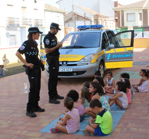 Este viernes finalizan las I jornadas de educación vial al aire libre de La Roda
