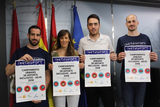 El Ayuntamiento de Albacete presenta los “Campamentos Urbanos de Deporte Inclusivo” organizados por Metasport