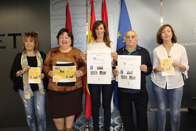 ‘Campamento para personas mayores’, una actividad de ocio saludable para los mayores de Albacete