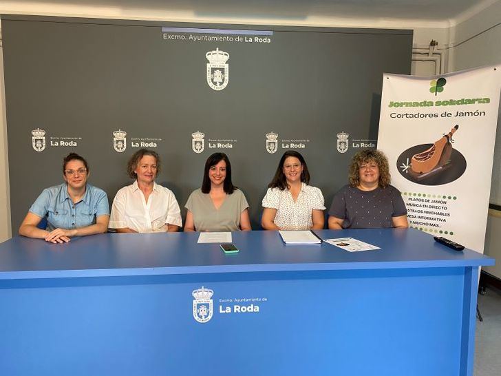 La Roda acoge el sábado una Jornada Solidaria de ‘Cortadores de Jamón’ de ASPRONA