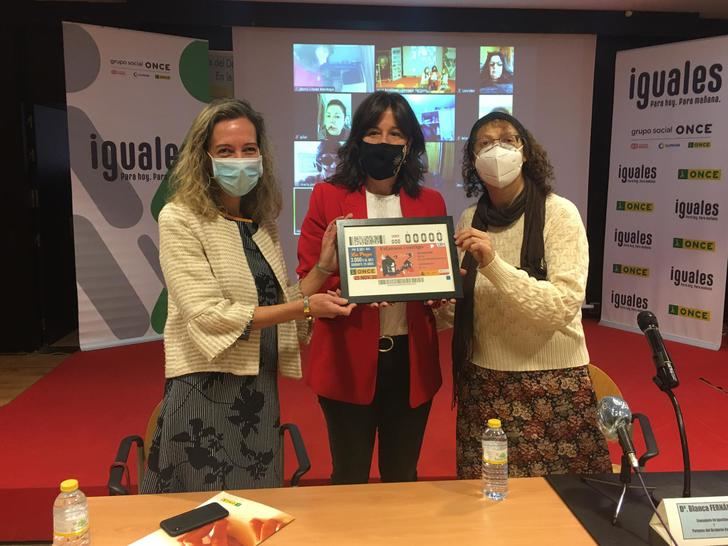 El cupón de la ONCE grita “Estamos Contigo” en el Día Internacional de la Violencia contra la Mujer