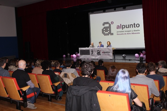 La Universidad Popular inaugura las Jornadas de Imagen y Diseño organizadas por la escuela de arte de Albacete “alpunto4”