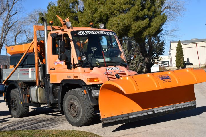 La Diputación de Albacete refuerza el dispositivo en las carreteras ante el ‘episodio de tiempo invernal’ alertado por la Aemet