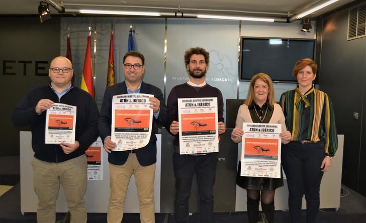 ‘Atún & Ibérico’ para unas Jornadas Gastrosolidarias a beneficio de ACEPAIN en Albacete 