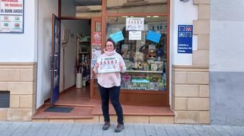 El segundo premio de Lotería del sábado tuvo parada en la calle Virgen de Tarazona de la Mancha (Albacete)