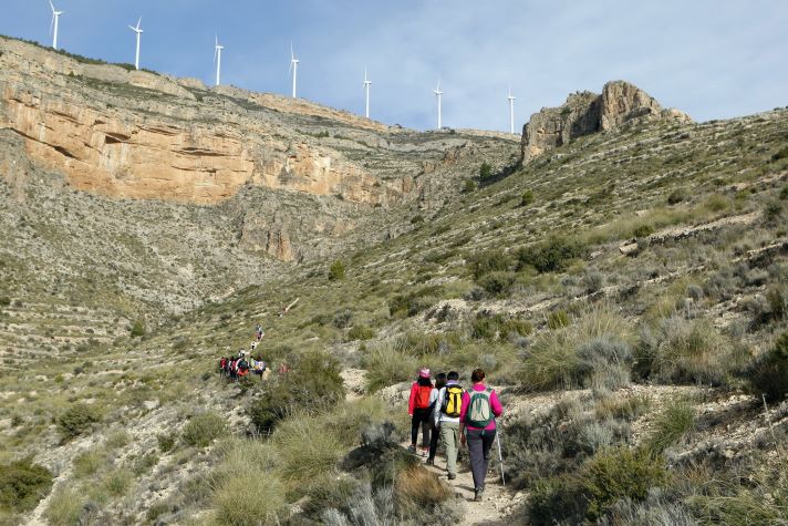 Doble cita este fin de semana, en Casas de Lázaro y Caudete, con las Rutas de Senderismo de la Diputación