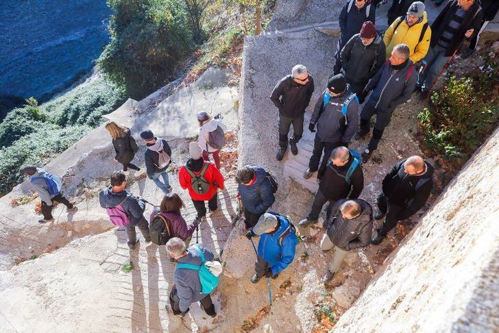 Tras casi 700 kilómetros recorridos por la provincia, Jorquera pone el punto y final a esta X edición de rutas de Senderismo de la Diputación