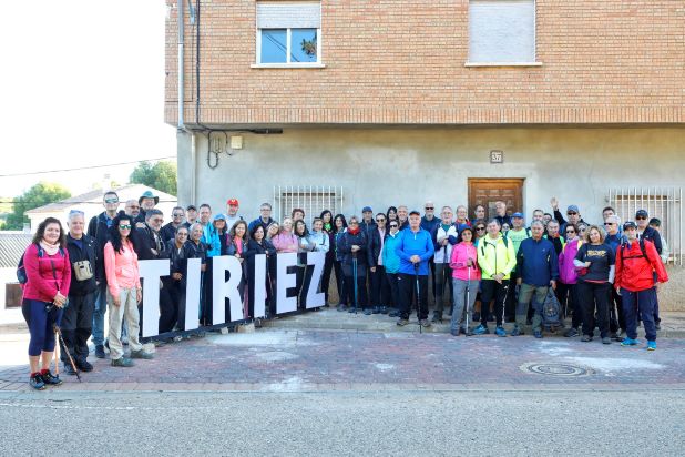 Comenzó con éxito la segunda parte de las rutas de Senderismo de la Diputación, en Lezuza