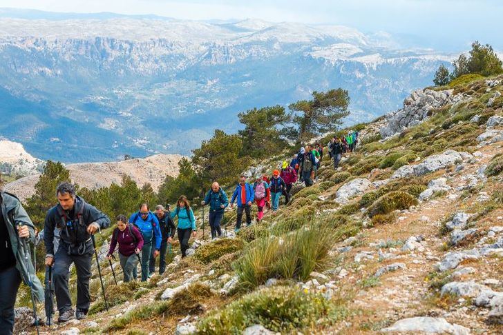 Éxito de la segunda travesía Parque Natural de los Calares del Mundo y la Sima, impulsada por la Diputación