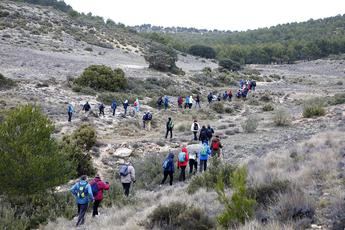 Fantástico día en Higueruela con las rutas de senderismo de la Diputación