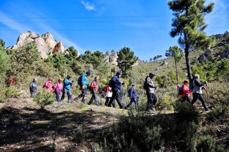 Nueva doble cita con las Rutas de Senderismo de la Diputación, en Ossa de Montiel y Yeste