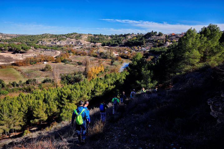 Valdeganga nuevo destino de las rutas de senderismo de la Diputación Provincial