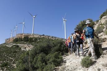 Los senderistas disfrutaron este fin de semana de la Sierra Oliva de Caudete