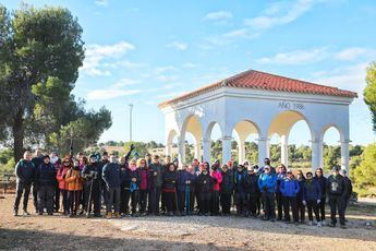Fresco día en Pozo Lorente, con la ruta de Senderismo de la Diputación de Albacete
