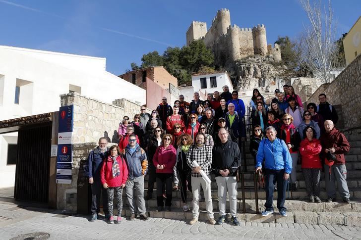 Gran éxito el pasado domingo en la ruta senderista la “Ruta Batalla de Almansa 1707”